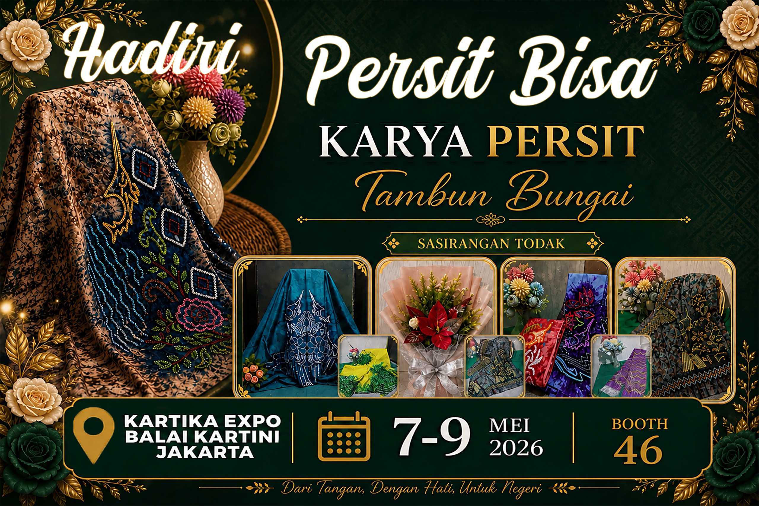 Sasirangan Todak Persit Kartika Chandra Kirana PD XII/Tambun Bungai Wakili Nasional di Event \"Persit Bisa 2 \" Kartika Expo 2026 IMG-20260504-WA006610.jpg